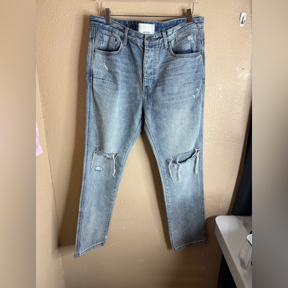 One teaspoon man straight leg jeans 34 reg